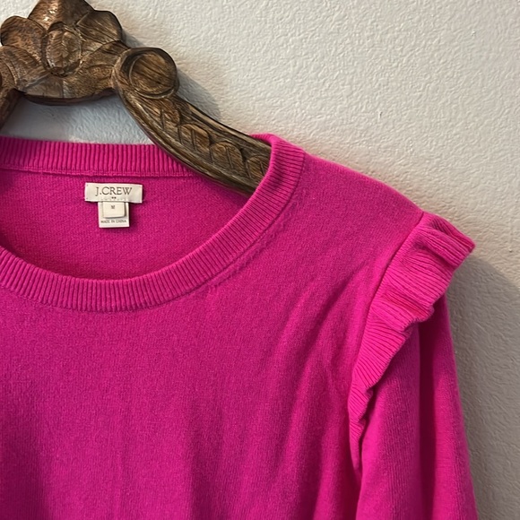 J. Crew Ruffle Sweater - Picture 2 of 6